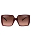 Tiffany & Co 55mm Gradient Square Sunglasses