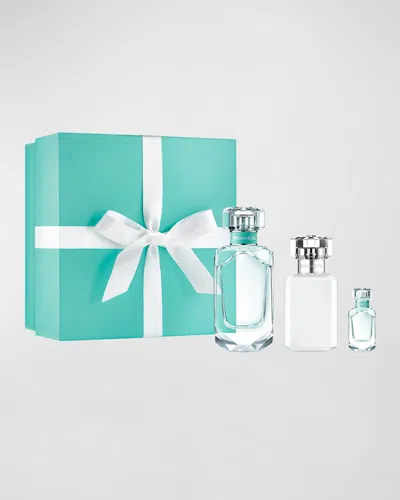 Tiffany & Co Tiffany Eau De Parfum 3-piece Festive Gift Set In White