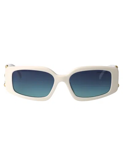 Tiffany & Co Tiffany Solid White Acetate Sunglasses In 83579s Solid White