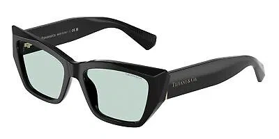 Pre-owned Tiffany & Co Tiffany Sunglasses Tf4230 8001d9 Black Blue Woman