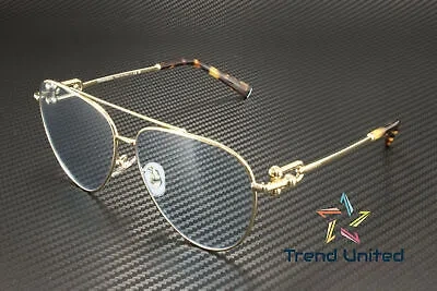 Pre-owned Tiffany & Co Tiffany Tf3092 6176mf Pale Gold Azure Photo 59 Mm Women's Sunglasses In Blue