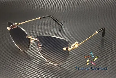 Pre-owned Tiffany & Co Tiffany Tf3096 610516 Rubedo Light Brown Gradient Blue 60 Mm Women's Sunglasses