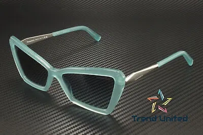 Pre-owned Tiffany & Co Tiffany Tf4203 83739s Light Blue Opal Azure Gradient Blue 56mm Womens Sunglasses