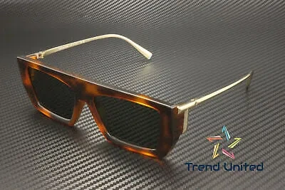 Pre-owned Tiffany & Co Tiffany Tf4214u 80023h Havana Dark Green 54 Mm Women's Sunglasses