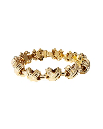 Tiffany & Co Vintage Signature X Bracelet In 18k Yellow Gold
