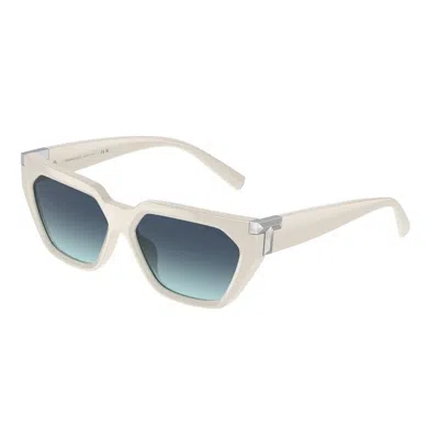 Tiffany & Co White Acetate Sunglasses For Women