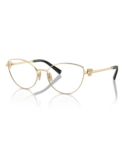 Tiffany & Co Women's Eyeglasses, F1159b In Pale Gold
