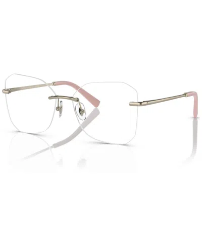 Tiffany & Co Women's Eyeglasses, Tf1150 55 In Pale Gold