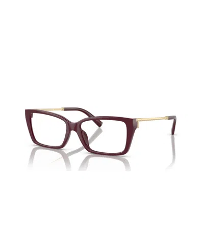 Tiffany & Co Women's Eyeglasses, Tf2239u In Burgunday