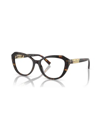 Tiffany & Co Women's Eyeglasses, Tf2241b In Havana