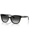 Tiffany & Co Women's Large Sunglasses, Tf4237b In Dark Black