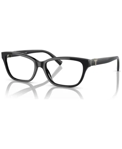 Tiffany & Co Women's Pillow Eyeglasses, Tf2233b 52 In Black