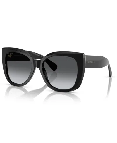 Tiffany & Co Women's Polarized Sunglasses Tf4229 In Black