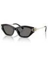 Tiffany & Co Women's Polarized Sunglasses, Tf4231u In Black