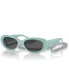 Tiffany & Co . Tiffany Blue Sunglasses With Dark Grey Lenses In Blue