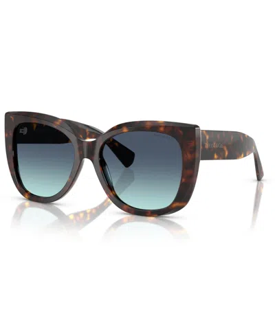 Tiffany & Co Women's Sunglasses Tf4229 In Havana