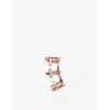 Tiffany & Co Womens Rose Gold Tiffany T T1 18ct Rose-gold And 0.3ct Brilliant-cut Diamond Ear Cuff In Rose Gold