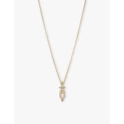 Tiffany & Co . X Pharrell Williams Spear-pendant 18ct Yellow-gold Necklace In Yellow Gold