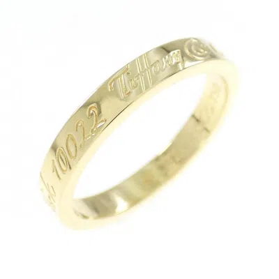 Pre-owned Tiffany & Co Yellow Gold (18k) Band Ring ()