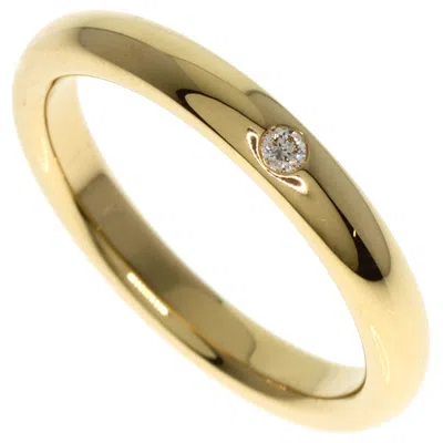 Pre-owned Tiffany & Co Yellow Gold (18k) Band Ring () In Silver