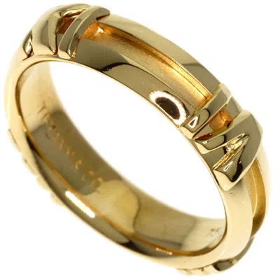 Pre-owned Tiffany & Co Yellow Gold (18k) Band Ring ()