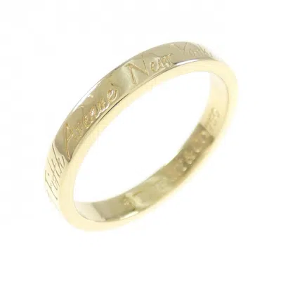 Pre-owned Tiffany & Co Yellow Gold (18k) Band Ring ()