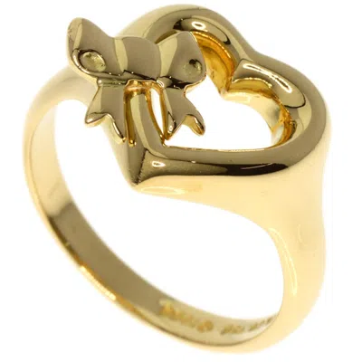 Pre-owned Tiffany & Co Yellow Gold (18k) Band Ring ()