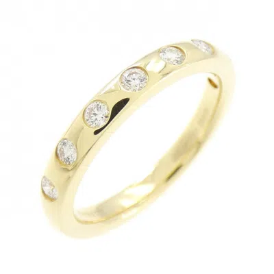Pre-owned Tiffany & Co Yellow Gold (18k) Band Ring () In Silver