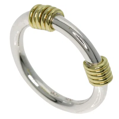 Pre-owned Tiffany & Co Yellow Gold (18k) Band Ring () In Multi