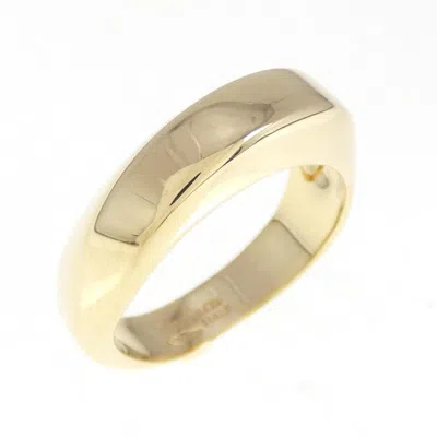Pre-owned Tiffany & Co Yellow Gold (18k) Band Ring () In Multi