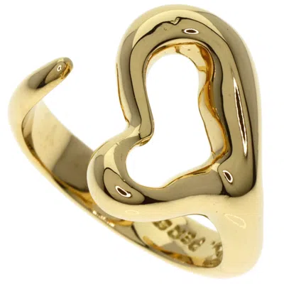 Pre-owned Tiffany & Co Yellow Gold (18k) Band Ring () In Multi