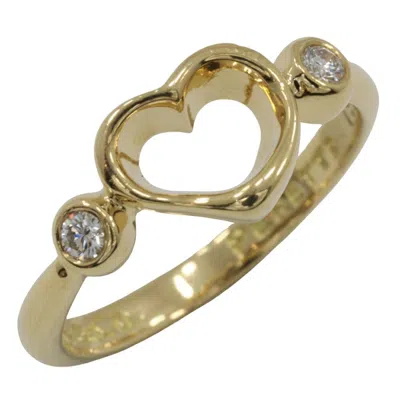 Pre-owned Tiffany & Co Yellow Gold (18k) Band Ring () In Multi