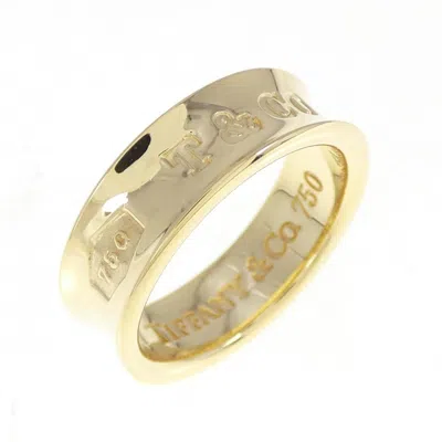 Pre-owned Tiffany & Co Yellow Gold (18k) Band Ring () In Multi