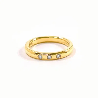 Pre-owned Tiffany & Co Yellow Gold (18k) Band Ring () In Multi