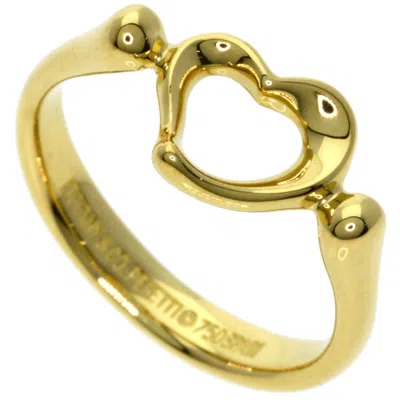 Pre-owned Tiffany & Co Yellow Gold (18k) Band Ring () In Multi