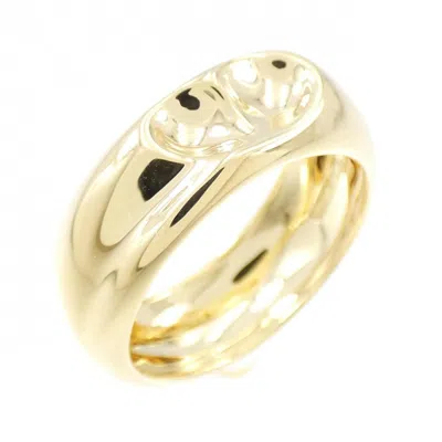Pre-owned Tiffany & Co Yellow Gold (18k) Band Ring () In Multi