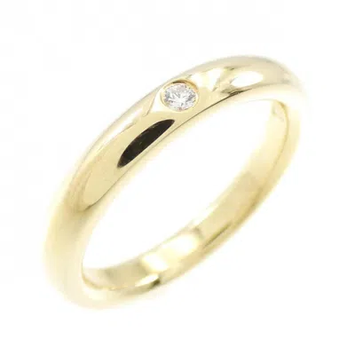 Pre-owned Tiffany & Co Yellow Gold (18k) Band Ring () In Multi