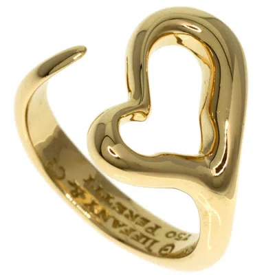 Pre-owned Tiffany & Co Yellow Gold (18k) Band Ring () In Multi