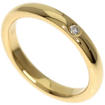 Pre-owned Tiffany & Co Yellow Gold (18k) Band Ring () In Multi