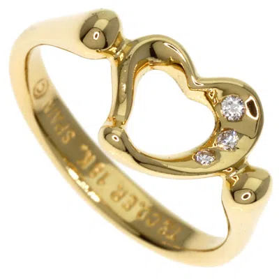 Pre-owned Tiffany & Co Yellow Gold (18k) Band Ring () In Multi