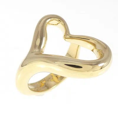 Pre-owned Tiffany & Co Yellow Gold (18k) Band Ring () In Multi