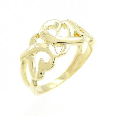 Pre-owned Tiffany & Co Yellow Gold (18k) Band Ring () In Multi