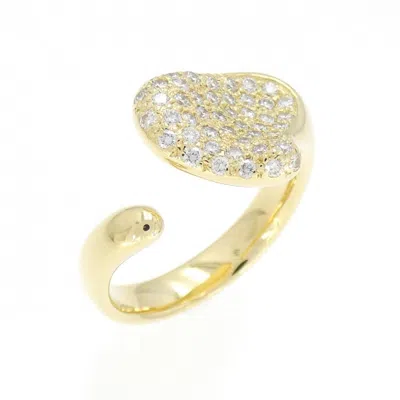 Pre-owned Tiffany & Co Yellow Gold (18k) Band Ring () In Multi