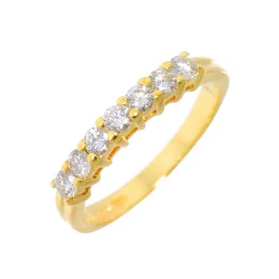 Pre-owned Tiffany & Co Yellow Gold (18k) Band Ring () In Multi