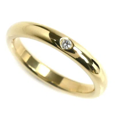 Pre-owned Tiffany & Co Yellow Gold (18k) Band Ring () In Multi