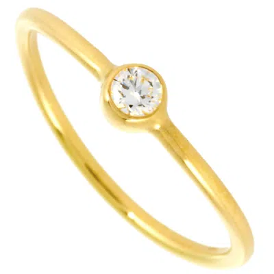 Pre-owned Tiffany & Co Yellow Gold (18k) Band Ring () In Multi