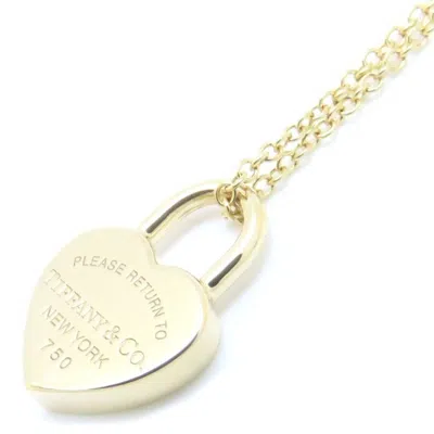 Pre-owned Tiffany & Co Yellow Gold (18k) Necklace ()