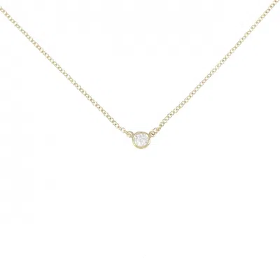 Pre-owned Tiffany & Co Yellow Gold (18k) Necklace () In Multi