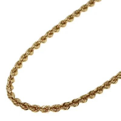 Pre-owned Tiffany & Co Yellow Gold (18k) Necklace () In Multi