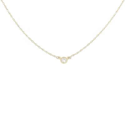 Pre-owned Tiffany & Co Yellow Gold (18k) Necklace () In Multi